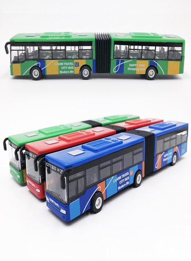 PASCOL Plastic Bus Toy Bus for Kids - Colorful & Durable Play Bus with Movable Parts - Perfect for Imaginative Play & Learning 6-15 Year Multicolour (26 - Image 4